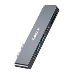 Dockningsstation Choetech HUB-M14 för Macbook Pro, 7-i-2 USB-C, Thunde