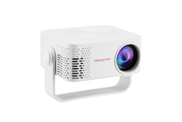 Bærbar hjemme 1080P HD-projektor: Kompakt, klar og allsidig visning Hvit+rød