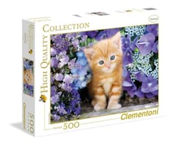 Clementoni 500 brikker samling af høj kvalitet Ginger Cat