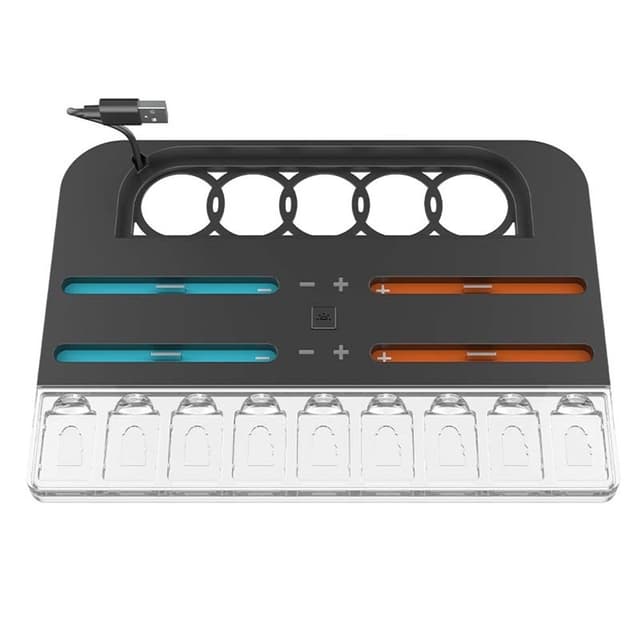 Kompatibel med Nintendo Switch 2 Laddningsdocka för 4 Joy-Con-kontroller