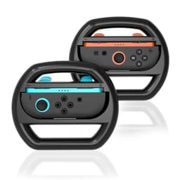 2 kpl Nintendo Switch -yhteensopivaa Joy-Con-kahvoja ja kilparattikahvat. Lisävarusteet.