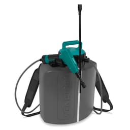 VONROC Tryckspruta 10L – 4V batteri, 2 sprutlansar, bärremmar och USB-C-laddning