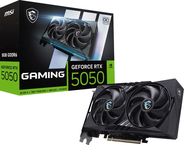 MSI GeForce RTX 5050 8G GAMING OC grafikkort