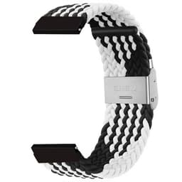 Flettet elastisk klokkereim Suunto Run - Svarthvit