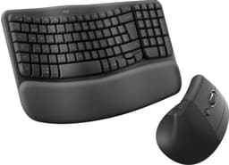 Logitech Wave Keys & Lift näppäimistö + hiiri
