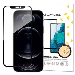 Wozinsky Full Screen Screen Protector med svart ramme for iPhone 16e / iPhone 14 / iPhone 13 Pro / iPhone 13