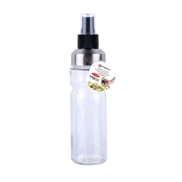 Sprayflaske til madolie i glas og rustfrit stål - 150 ml