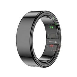 Smart ring med hjärtfrekvens- & sömnövervakning Strl 8- Svart
