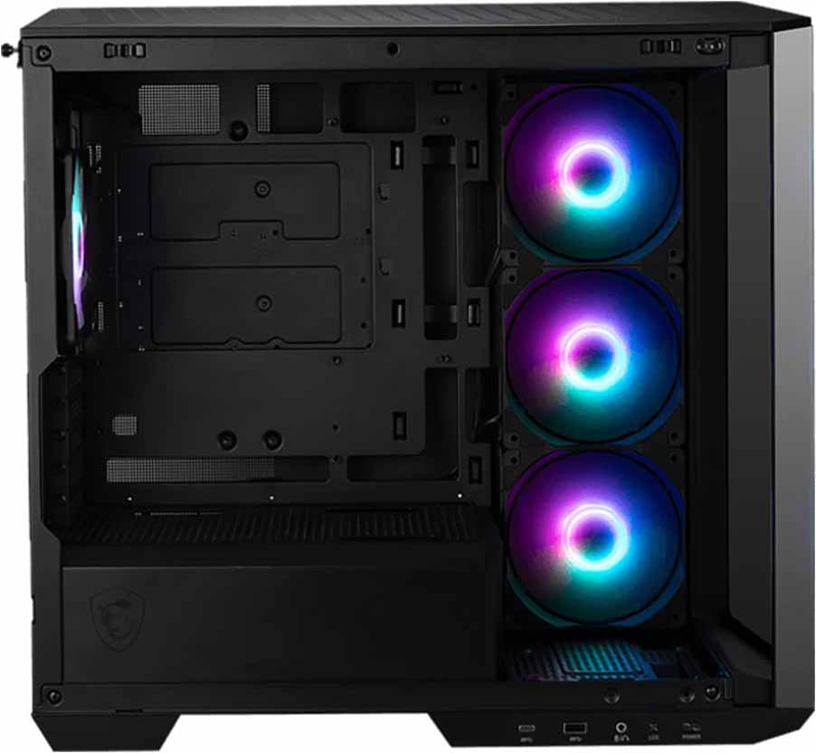 MSI MAG PANO M100R PZ datorchassi (svart) - Elgiganten - Elgiganten