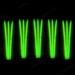 Glowsticks 100-pak armbånd - grøn