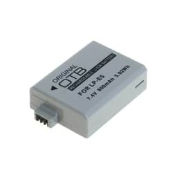 Canon LP-E5-kameran akku 800 mAh Li-Ion-akku