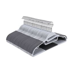 Plastkleshengere 50-pk - Grå