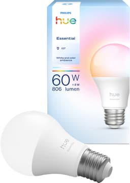 Philips Hue White and Colour Ambiance LED-pære E27