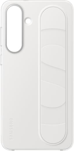 Samsung Galaxy S25 FE Standing Grip-fodral (vit)