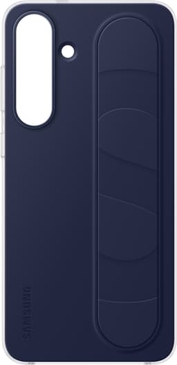 Samsung Galaxy S25 FE Standing Grip-fodral (mörkblå)