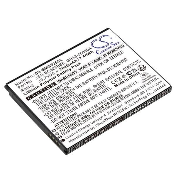 Batteri EB-BG525BBE 2000mAh till Samsung Galaxy Xcover