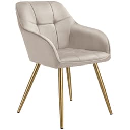 Stol Marilyn, velour, quiltet