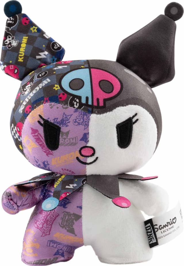 YuMe DZNR Hello Kitty and Friends Plush (Kuromi, Graffiti Edition)