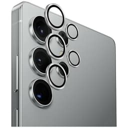 UNIQ Galaxy S25 Ultra Kameralinsskydd Härdat Glas Optix Aluminium - Silver
