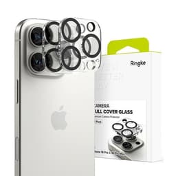 Ringke [2-Pack] iPhone 16 Pro/16 Pro Max Kameralinsskydd Härdat glas - Clear