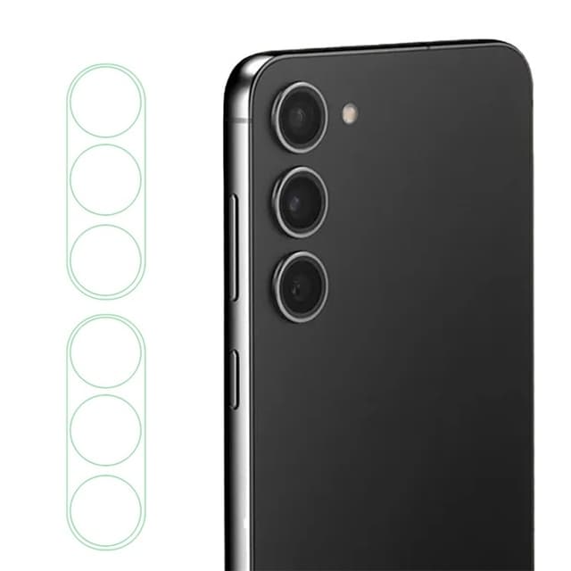 [2-PACK] Galaxy Z Flold 5 Kameralinsskydd i Härdat glas