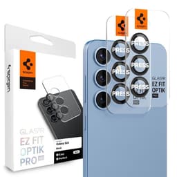 [2-Pack] Spigen Galaxy S25 Plus Kameralinsskydd Härdat glas EZ Fit