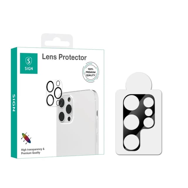 SiGN Galaxy S23 Ultra Kameralinsskydd i Härdat Glas