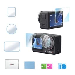 Herdet skjerm- og linsebeskyttelse for DJI Osmo Action 5 Pro