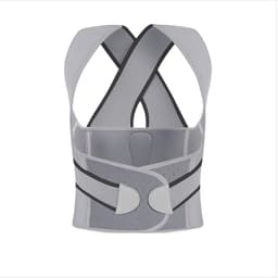 Ryhdin Korjaaja Miehille ja Naisille - Selkätuki Harmaa M