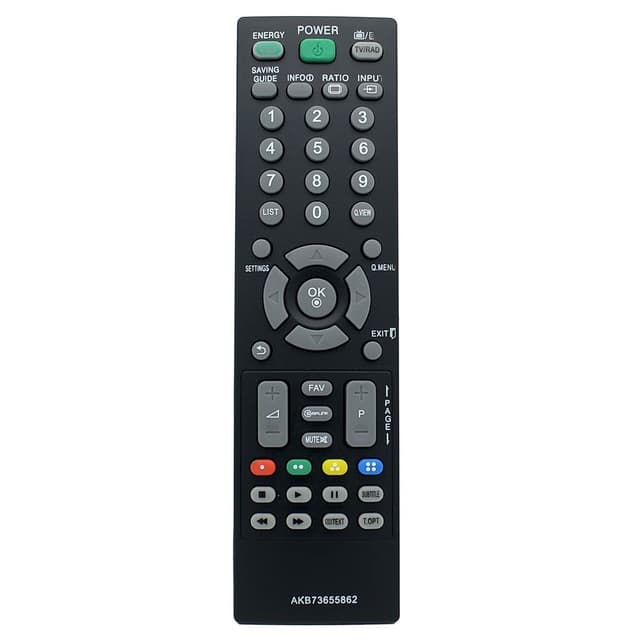 TV fjärrkontroll Ersättning för AKB73655862 För LG TV