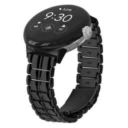 Google Pixel Watch-metallrem Elegant og stilig Sort