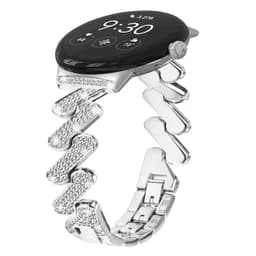 Elegant rustfritt stålarmbånd for Google Pixel 7 Sølv