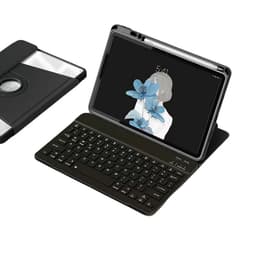 360° Kääntyvä Bluetooth-näppäimistökotelo jalustalla ja kynäpaikalla, yhteensopiva Tab A9 Plus 11 (X210/X216) -mallin kanssa