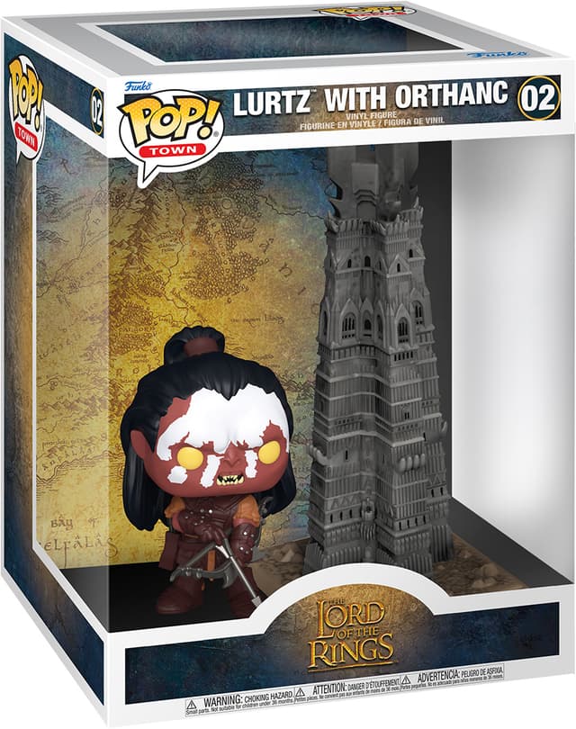 Funko POP Sagan om Ringen S9 actionfigur (Lurtz med torn)