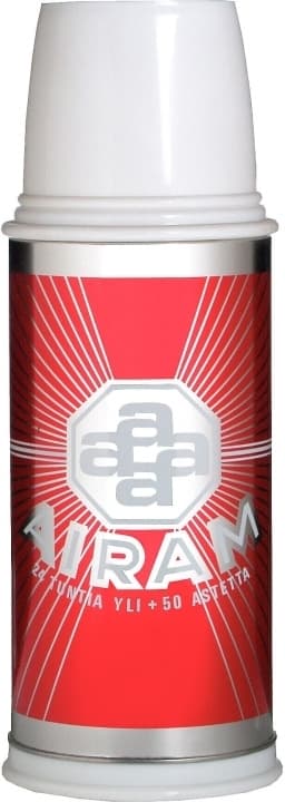 Airam termosflaska 1 liter, röd