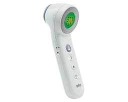 Braun BNT400 3-i-1 berøringsfritt termometer, hvit