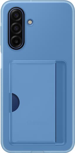 Samsung Galaxy A17 cover med kortlomme (blå)