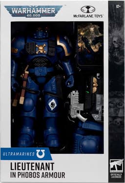 McFarlane Warhammer 40000 figuuri (Luutnantti Phobos-haarniska)