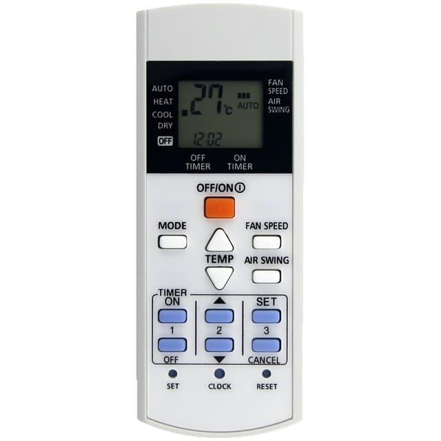 Fjärrkontroll Ersättning för A75C3623 Panasonic Air Conditioner