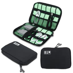 Elektronikk Organizer Nylon Bag med Mesh lomme ()