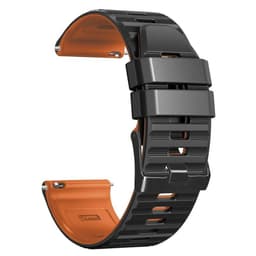 Twin kellon ranneke Suunto 7 - Black brown