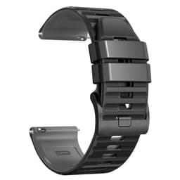 Twin klokkereim til Suunto 7 - Black grey