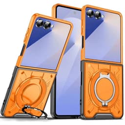 Magnetic Ring kuori Samsung Galaxy Z Flip 7 - Hermes Orange