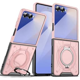 Magnetic Ring kuori Samsung Galaxy Z Flip 7 - Blush Pink