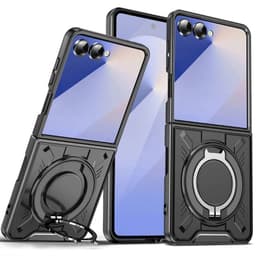 Magnetic Ring kuori Samsung Galaxy Z Flip 7 - Onyx black