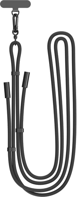 Sandstrøm S6CCLY26 USB-C till USB-C nyckelbandskabel (1,5m)