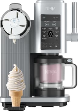 Ninja CREAMi Spoon & Spin NC701BU iskremmaskin (grå)