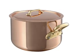 Mauviel Pot with lid 8,3 liter Copper