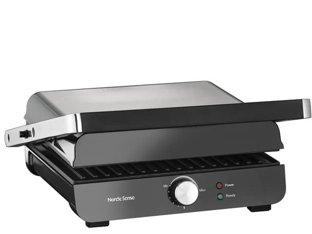 Nordic Sense Paninigrill 28 x 23 cm 2000 watt Sort