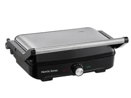 Nordic Sense Paninigrill Stål/Svart